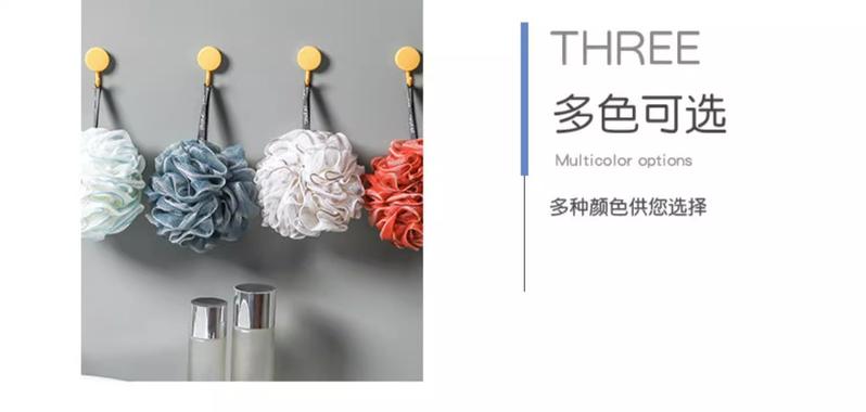 Product Introduction of Bóng Tắm Ren Cao Cấp Cỡ Lớn, Bóng Hoa Tắm Siêu Mềm, Bóng Tắm Tẩy Tế Bào Chết Dụng Cụ Tắm Hữu Ích Cho Phụ Nữ 18