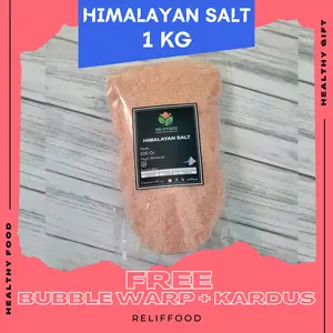 GARAM HIMALAYA 1 KG (STANDING POUCH) Merah Salt Natural