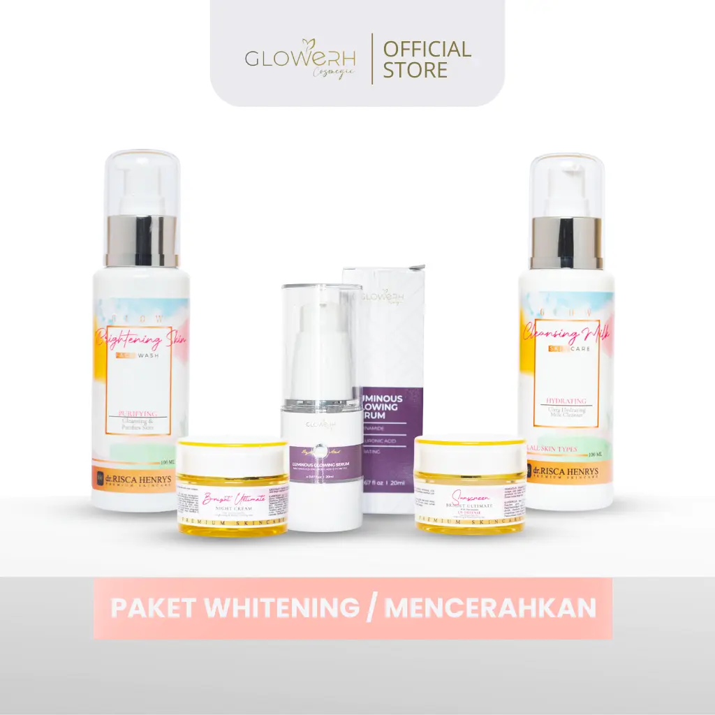 RH GLOW Paket Wajah Whitening