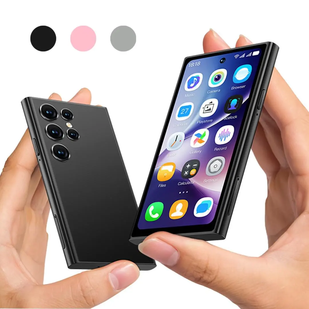 ONEMYTH Portable Mini Smartphone, 4.0 Inch Smartphone, Dual SIM 3G Android 10 2GB+16GB GPS Bluetooth-compatible WiFi Portable Micro Mobile Mini Phone