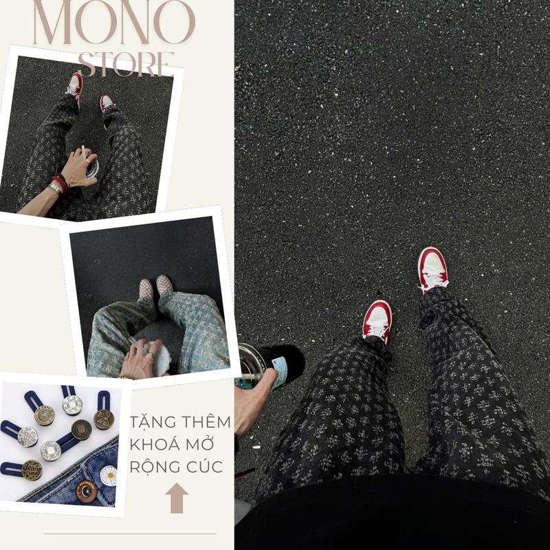 Quần JEAN Nam Xanh Đen - Form Baggy Ống Rộng - Jean Coton Mèm Mịn - Quần Jean MN12 - Quần JEAN Nam Nữ Cao Cấp - Quần Jean Ống Suông Quần Bò Nam Đẹp Boy Phố Quần Pants Menswear Kem Ong