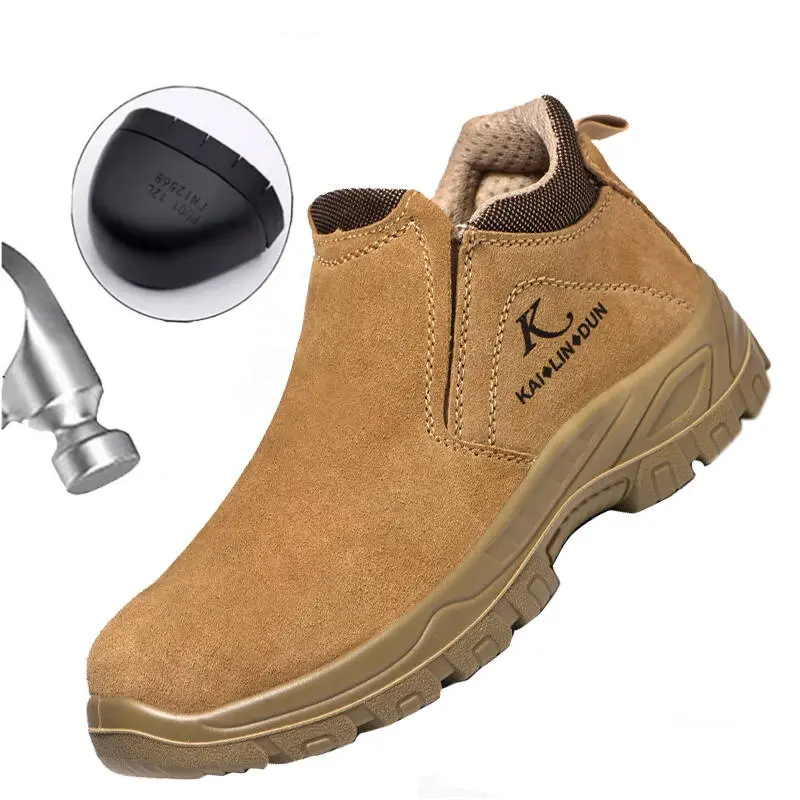 Kasut Keselamatan, Ringan dan Lembut, Kasut Kaki Keluli, Stok Sedia Safety Shoes