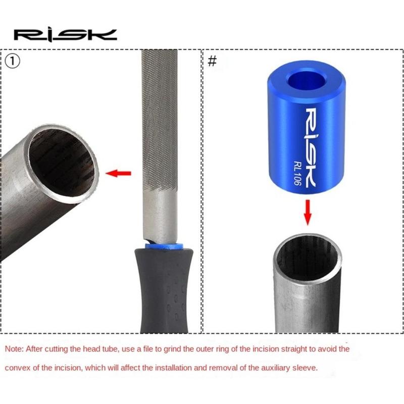 Product Introduction of New RISK Bike Headset Installer Tool Steel Disassembly Bike Star Nut Tool Bicycle Sunflower Installation Tool for MTB Road Bike 28