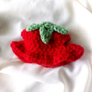 Topi rajut handmade untuk Kelinci Anjing Kucing