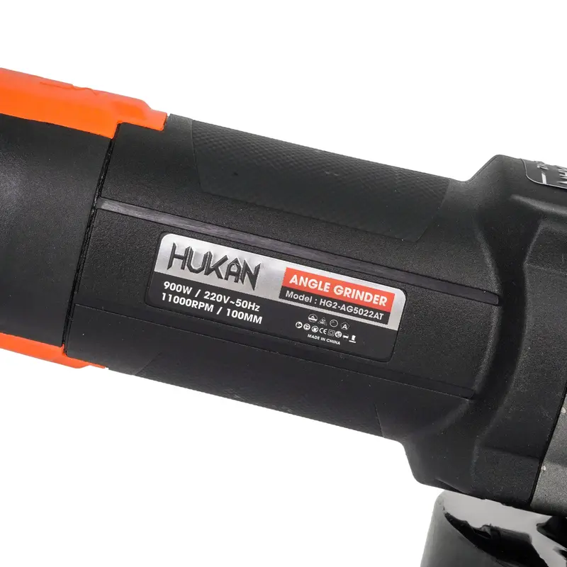 Máy mài công tắc đuôi Hukan HG2-AG5022AT (chống khởi động lại) - 900W, 11000V/p, 100mm, M10, 3m dây điện, 6 tháng BH 6
