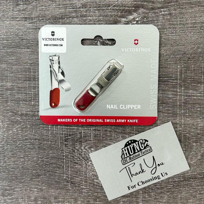 chính hãnġ - Bấm mónġ tay Thụy Sỹ Victorinox NAIL CLIPPER - 8.2050.B1 0