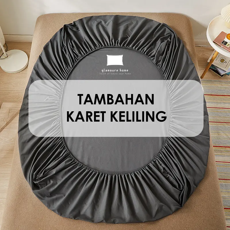 TAMBAHAN KARET KELILING SPREI atau 4 Karet Anti Geser (TIDAK DIJUAL TERPISAH)