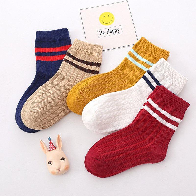 Product Introduction of Tất Vớ Trẻ Em Set 5 Đôi Siêu Xinh Cho Bé Trai Bé Gái Từ 1 - 9 Tuổi Chất Cotton Co Dãn Thời Trang ( AQL4 ) Vải Cotton 19