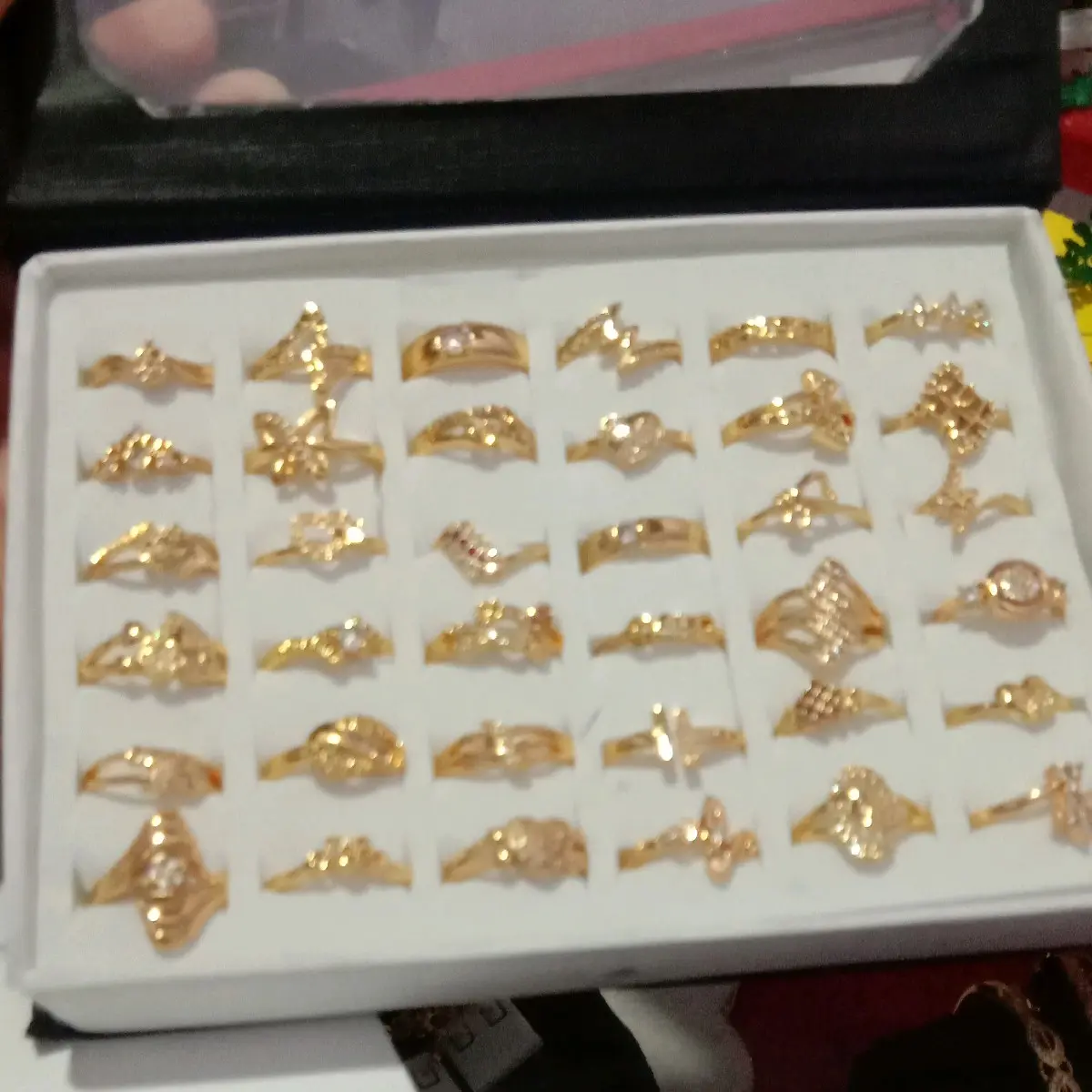 grosir cincin xuping lapis emas random Perempuan