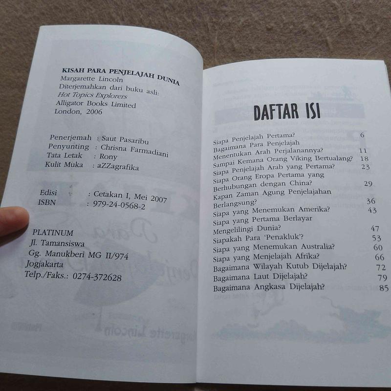 Buku Kisah Para Penjelajah Dunia - Margarette Lincoln 1