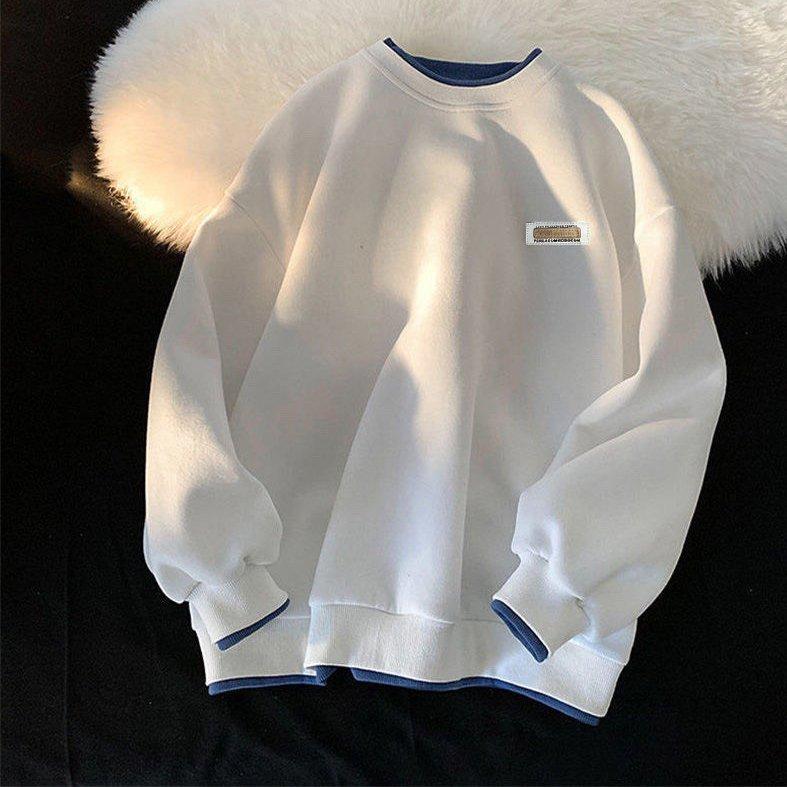 Áo Sweater Nam Form Vừa Phối Layer Chất Nỉ Unisex Thời Trang Trẻ Trung ( khách thích mặc rộng hãy tăng size ) Halley M10