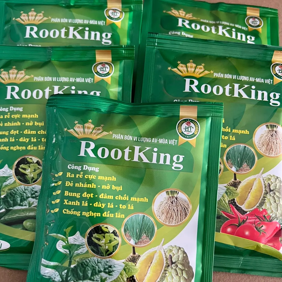 combo 5 gói rootking gói 50ml  sử dụng 25 lít nước