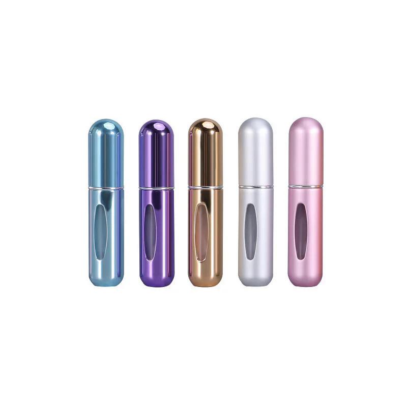 Product Introduction of Bình Xịt Nước Hoa Cầm Tay Mini, Có Sẵn Trong 10ml Và 5ml, Được Làm Bằng Nhôm, Thích Hợp Cho Du Lịch, Bình Đựng Bơm Tự, Lọ Đổ Đầy Trực Tiếp Phía Dưới, Dụng Cụ Rỗng Mỹ Phẩm 18