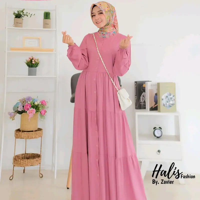 GAMIS POLOS SUSUN FK BY HALIS 6