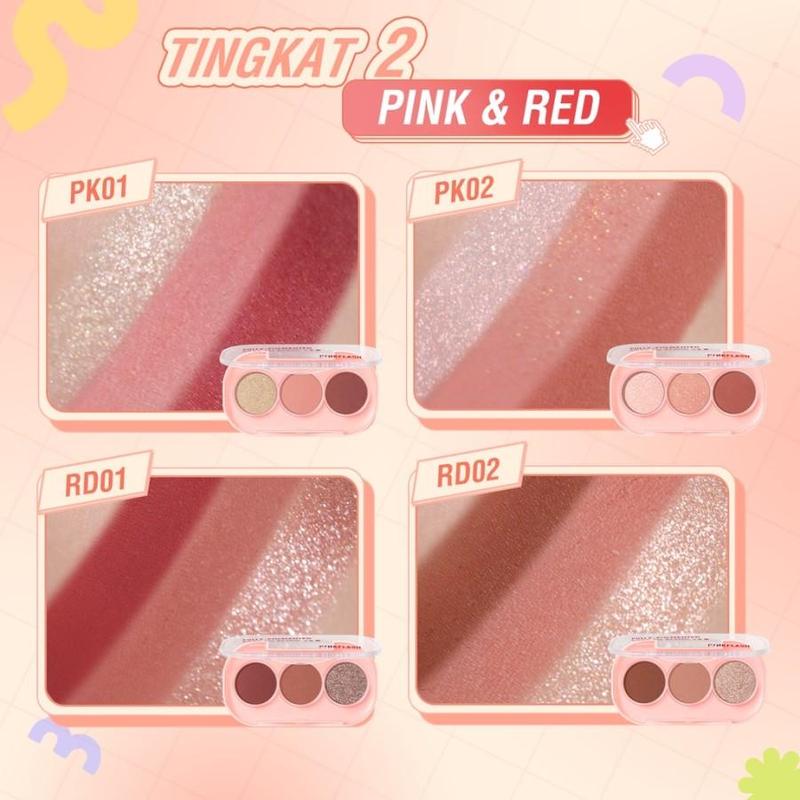 Pinkflash 3 Pan Eyeshadow Pinkflash Official Store 2
