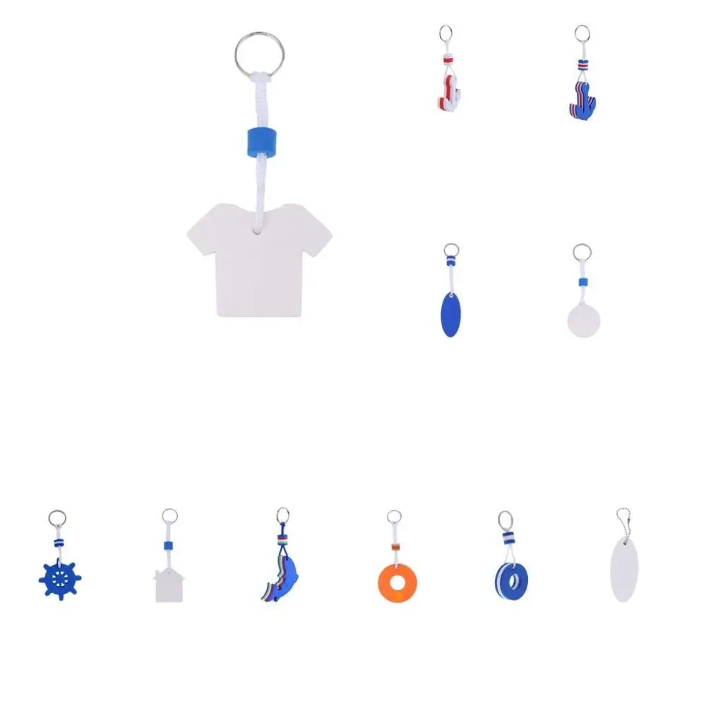 KeyRing Keychain Key, Floating Pendant, Gift