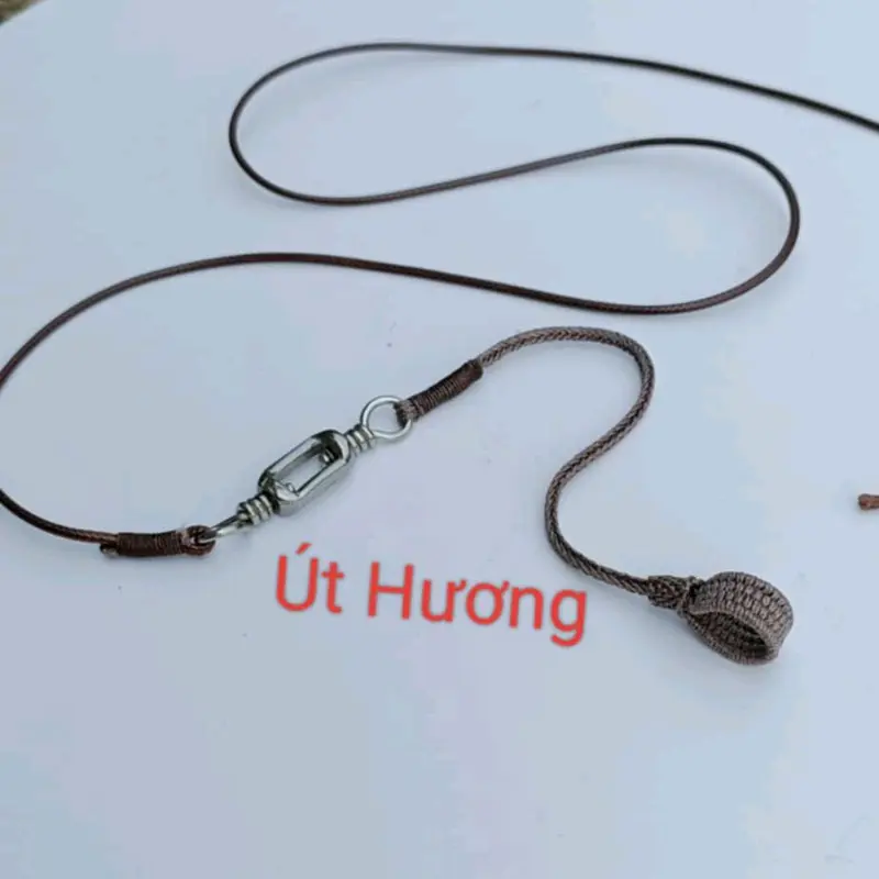 Xích chân gà siêu bền xoắn trâu dài, xích chân gà mồi 2