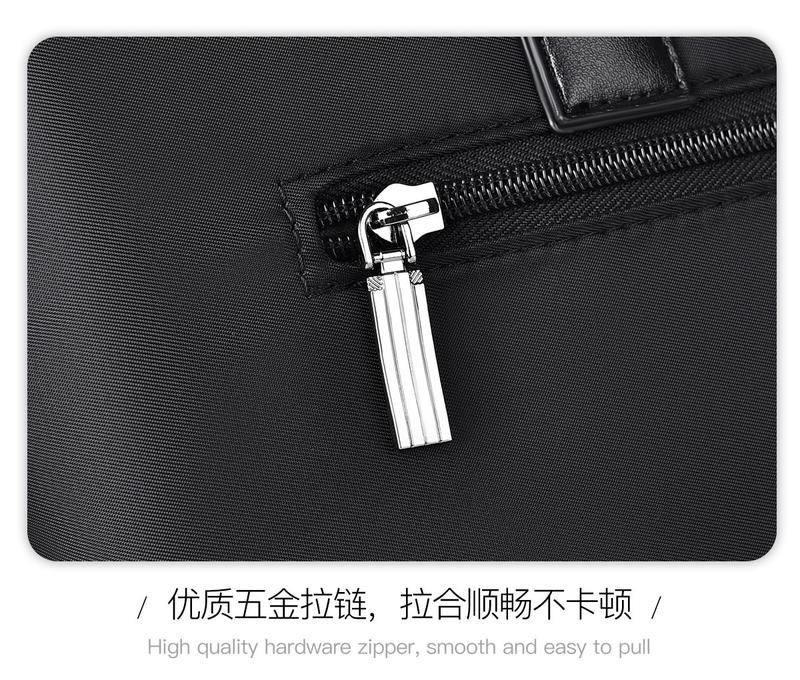 Product Introduction of Men's Simplicity Fashion Oxford Cloth Handbag A4 File Data Packet Daily Office Travel Portable Meeting Men's Bag 24
