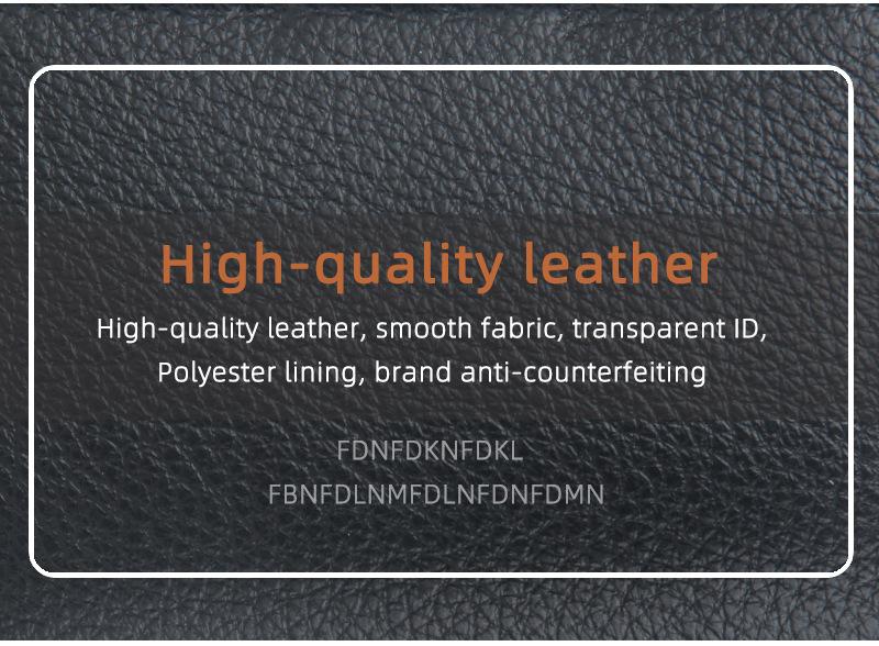 Product Introduction of Men's Card Holder in European and American Style with Lychee Pattern, Automatic Pop-up Card Type Clasp Wallet, Metal Aluminum Box Card Sleeve 5