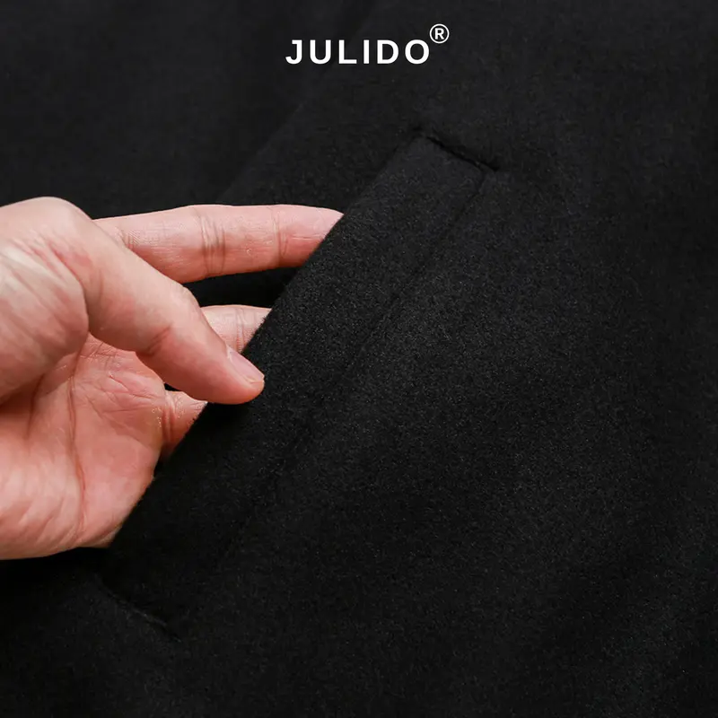 [DEAL MỞ BÁN] (Form Rộng) Áo khoác dạ lót lông Varsity nam nữ JULIDO, chất vải dạ ép dày dặn lót lông cừu cao cấp