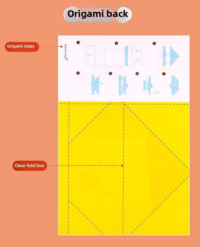 Product Introduction of Creative Origami Book 3D Paper Airplane Craft Kit For Kids Children Age 5-12 Educational STEM DIY Art Projects Step By Step Tutorials With Colorful Paper Sheets Indoor Rainy Day Activities Creative Fun Learning Toys 6