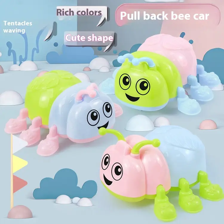 Children's Power Control Toy Car Cartoon Little Bee Toy Cute Little Toy Boy Girl Animal Toy