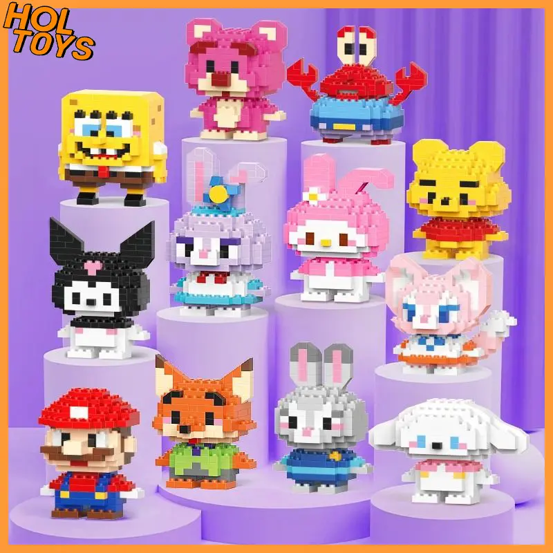 Devo.PH Mini Buliding Brick Compatible Cartoon Small Block Toys Decor Box Gifts
