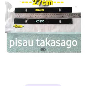 pisau mesin giling padi kd 350/takasago pjg 26 cm..lbr 2.5cm