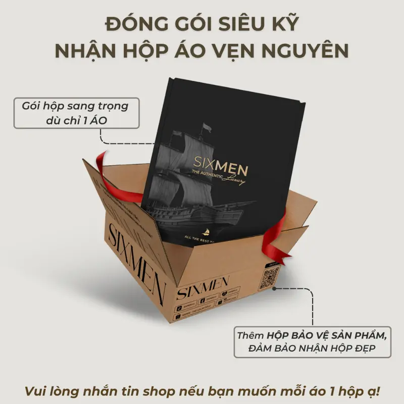 Áo Polo nam Thêu cao cấp SIXMEN [Tặng Hộp Gói Quà] Mã Đáo Thành Công - Áo thun polo vải thoáng mát 8