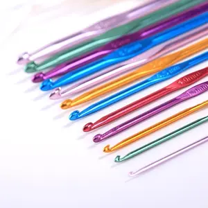 JARUM RAJUT HAKPEN ALUMINIUM CROCHET JARUM JAHIT CROCKET HOOK ALAT RAJUT