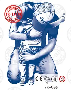 Tatto Temporary Bapak dan anak cowo Juice Tahan 1-2 minggu