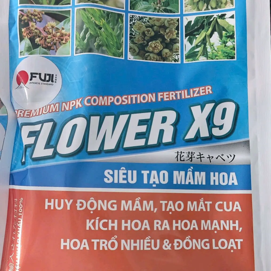 PBL "FLOWER X9 CHUYÊN TẠO MẦM HOA, HUY ĐỘNG MẦM, TẠO MẮT CUA, KÍCH RA HOA MẠNH, HOA TRỔ ĐIỀU ĐỒNG LOẠT