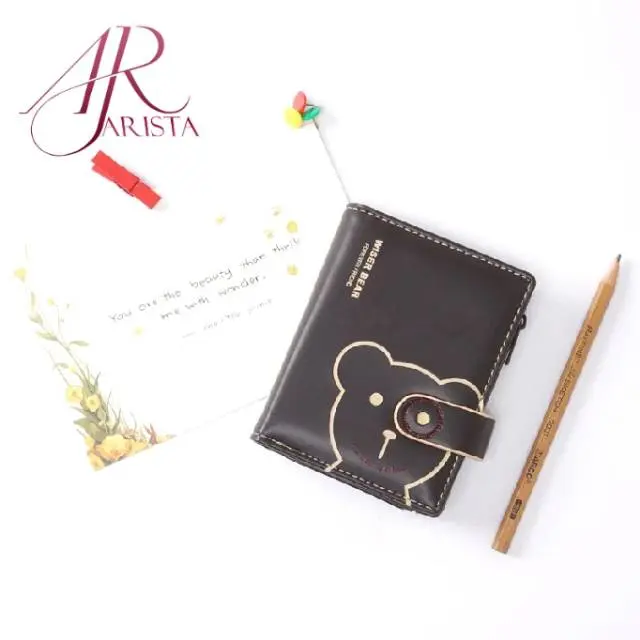 DOMPET MINI - DOMPET WISER BEAR - Dompet lipat wanita Uang Cewek Uang Cewek Kulit 6