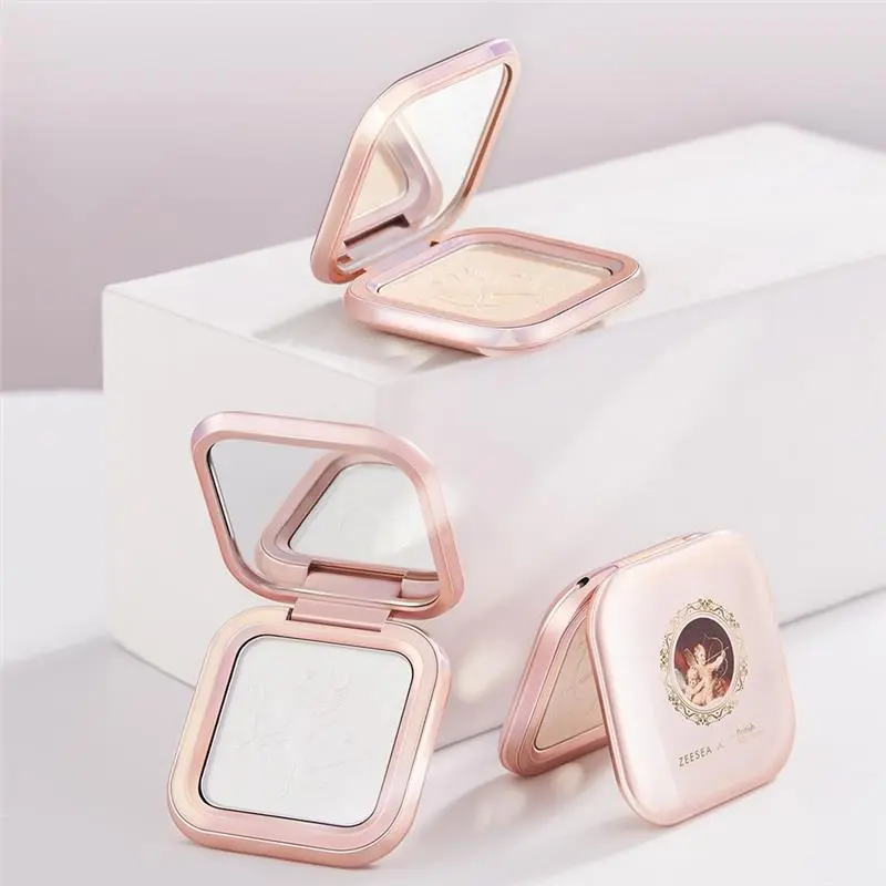 （Same style） [NHẬP KHẨU] Phấn Bắt Sáng Màu Sắc Lấp Lánh ZEESEA Highlight Pressed Powder 6g 3