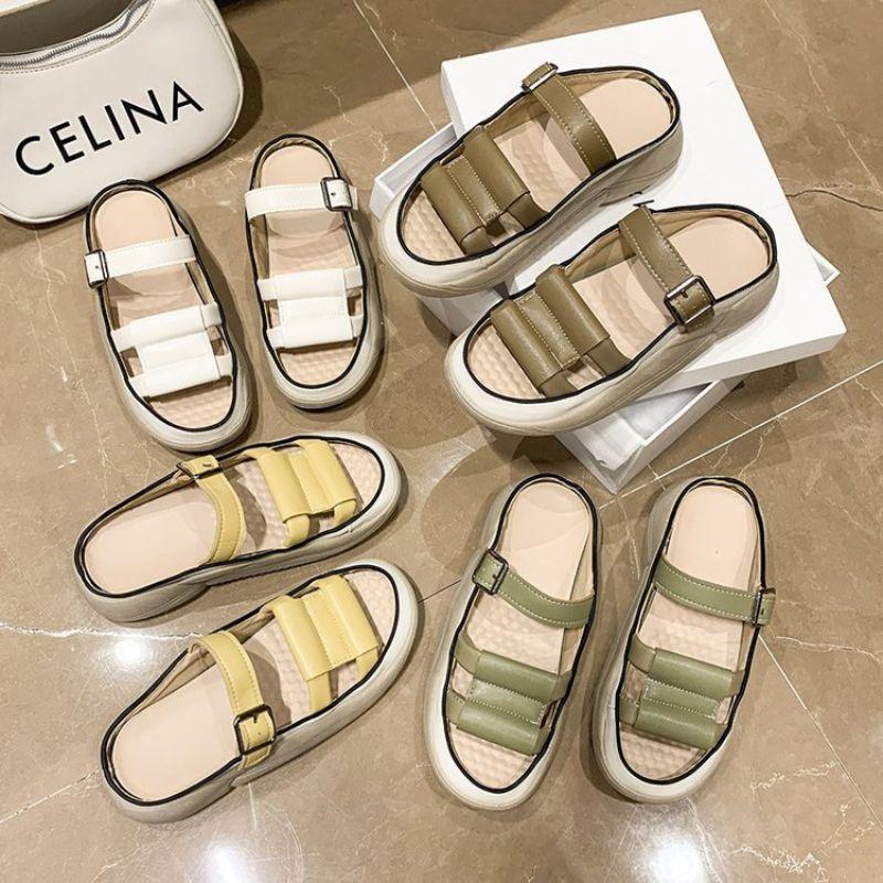 5501 sandal wedges wanita import korea 1