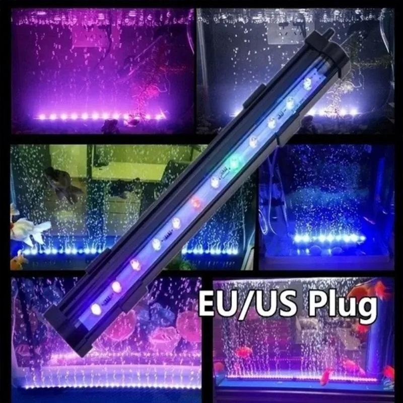 Product Introduction of Lampu Buih LED Akuarium, Berwarna-warni, Fungsi Berubah Warna, Kalis Air, Dikawal oleh Alat Kawalan Jauh, A7C1 39