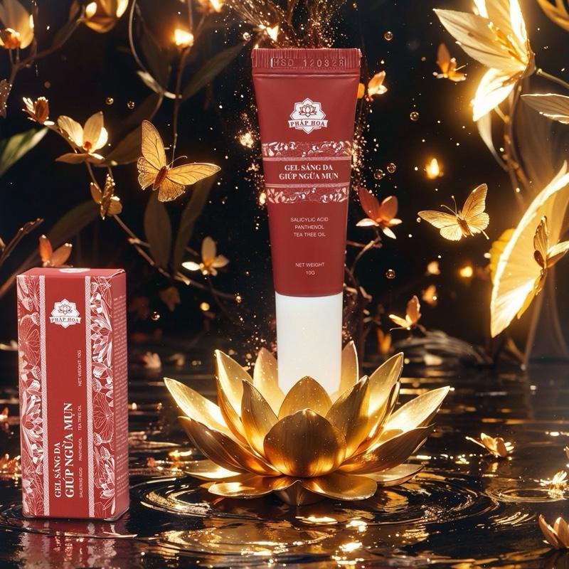 Gel Mụn - Chấm mụn bọc sưng viêm đỏ đau - mau lành ổ viêm - khô cồi mụn - hỗ trợ thâm sau mụn