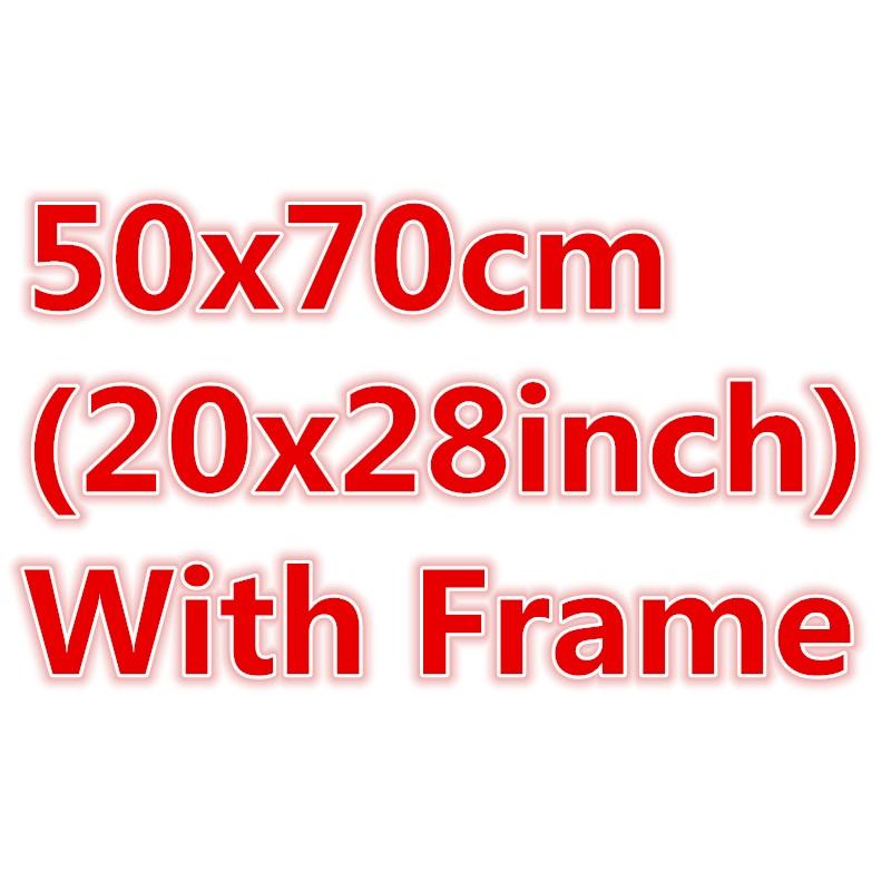DZ-50x70cm With Frame