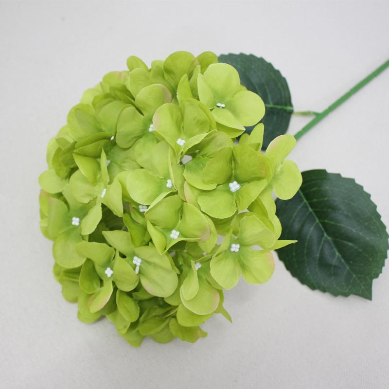 Artificial Hydrangea Flower, 4 Counts Faux Flower, Decorative Flower for Home Party Wedding Anniversary Festival 7