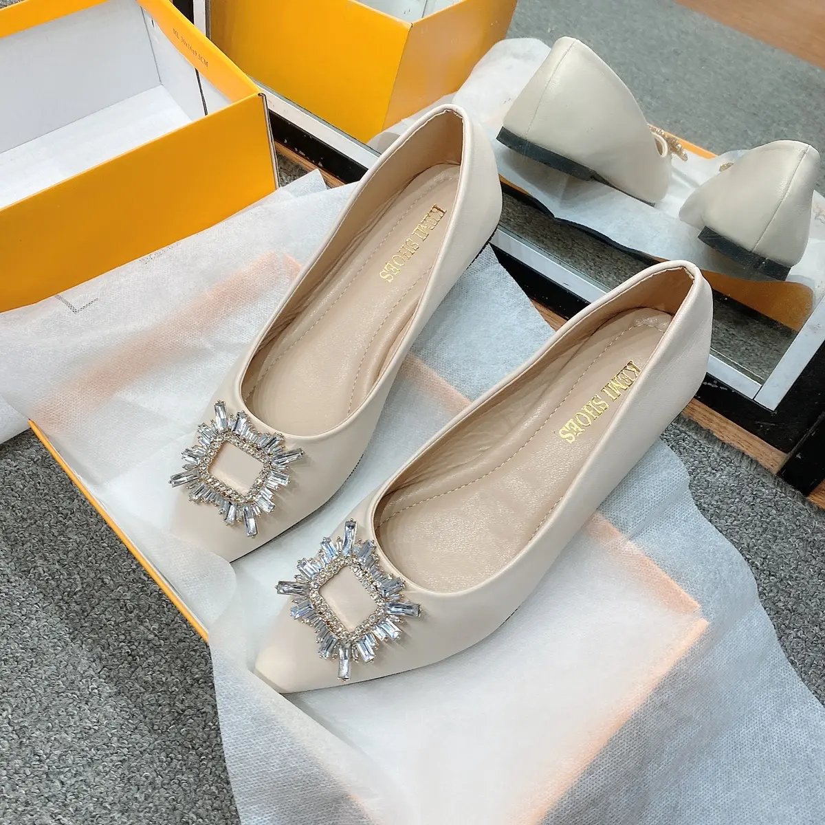Giày búp bê bigsize ngoại cỡ nữ đủ size từ 40-44