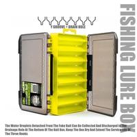 Gambar Vinnatsu 3 Warna  Two Sided Plastic Lure Case Box Lure Box Umpan Pancing Metal Jig Box 14 Slot Mini Kotak Umpan - Hijau dari Vinnatsu official Kab. Tangerang 3 Tokopedia