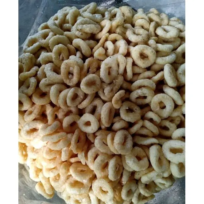 Camilan Slondok Kiloan rasa bawang Organik Alami Food Snack Cemilan Pedas Asin snack  murah 1