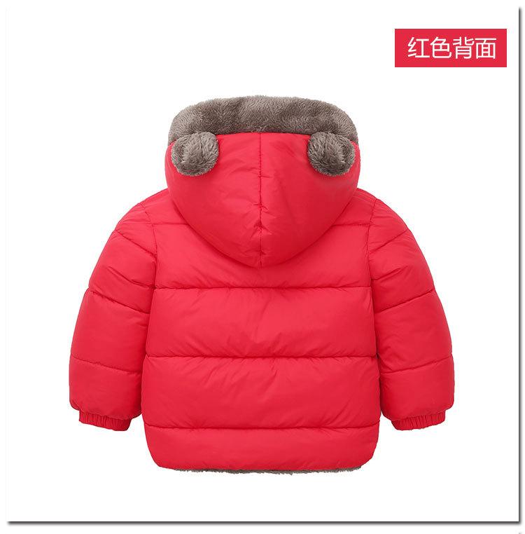 Product Introduction of Áo Khoác Đệm Bông Cho Em Bé YL, Lót Lông Cừu, Dày Dặn, Mùa Đông, Hàng Mới Về, Dành Cho Trẻ Em, Hai Mặt, Áo Khoác Đệm Bông, Thích Hợp Cho Bé Trai Và Bé Gái, Áo Khoác Trẻ Em 8