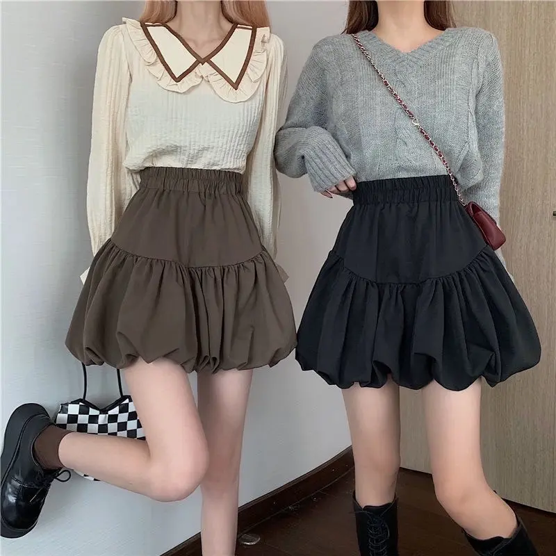 Chân váy phồng 2 tầng, chân váy dáng bồng 2 lớp kín đáo 0
