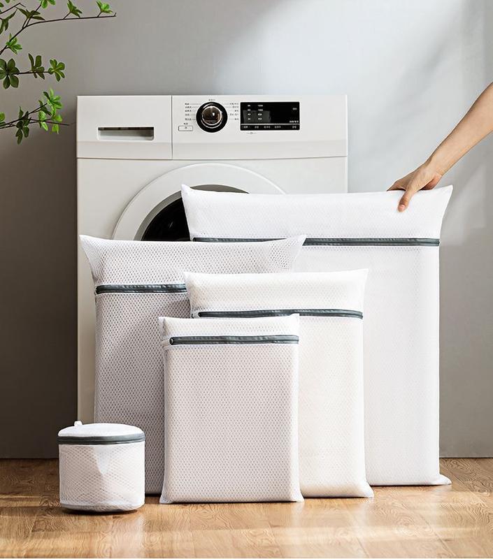 Product Introduction of Washing machine filter thickened fine mesh laundry bag Washing clothes underwear bra bag care bag mesh bag Accessory 0