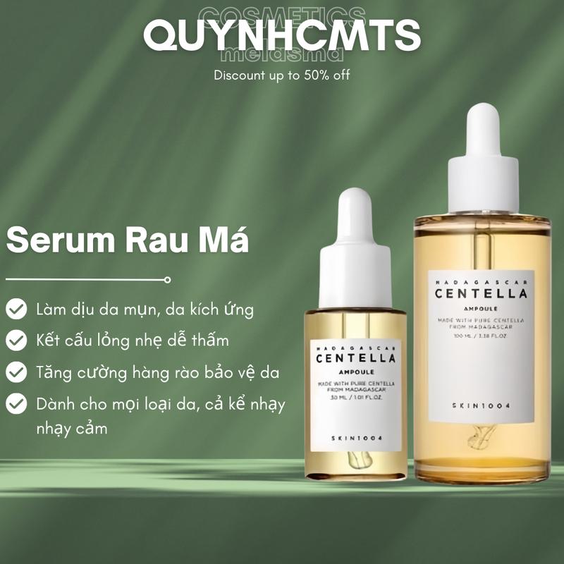 (XT) Serum Skin1004 Madagascar Centella Asiatica 100 Ampoule dành cho da mụn nhạy cảm serum  phuc 0