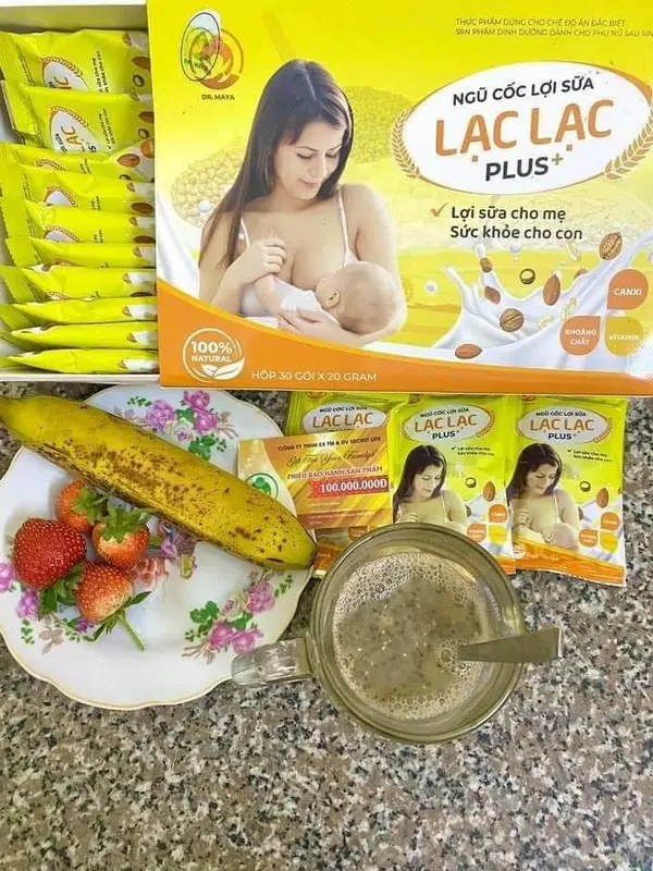 NGŨ CỐC LỢI SỮA LẠC LẠC HỘP 30 GÓI 3