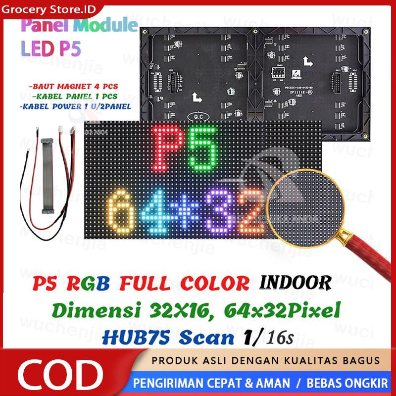 Panel Module Led P5 RGB/Full Color Outdoor SMD Running Text/Panel ...