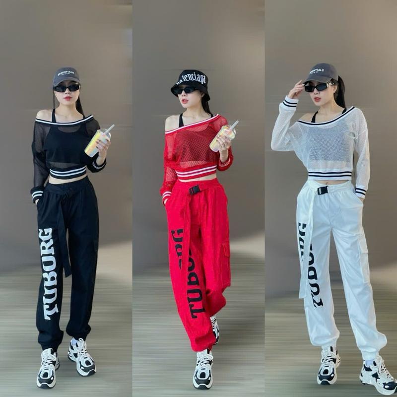 Product Introduction of Quần jogger túi hộp thể thao nữ chất kaki cao cấp, tập gym,zumba, aerobic dance, dân vũ shullfdance 32