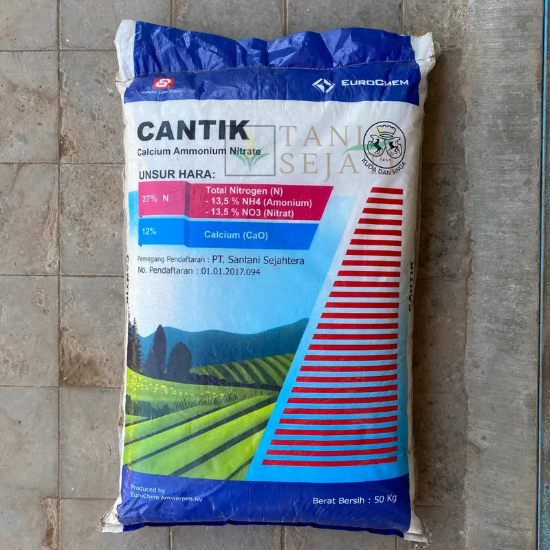 Pupuk Cantik Calcium Ammonium Nitrate Repack Eceran | Pupuk Vegetatif | Pupuk Pemacu Pertumbuhan Tanaman | Pupuk Penyubur Tanaman | Pupuk Tanaman Hias 2